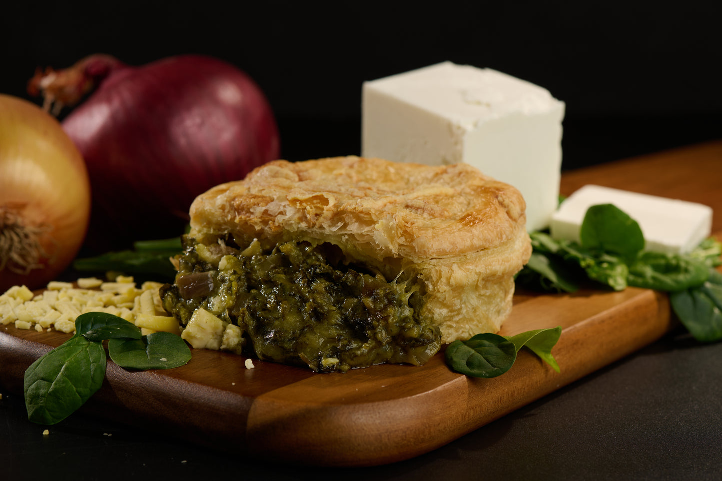 'Viking' - Spinach and cheese pie (vegetarian)