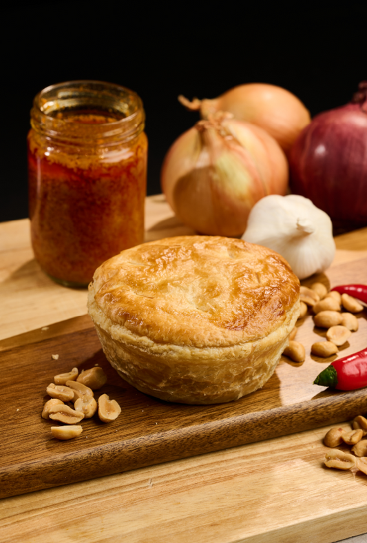 "The Thai" - Satay vegies and lentils (vegan)